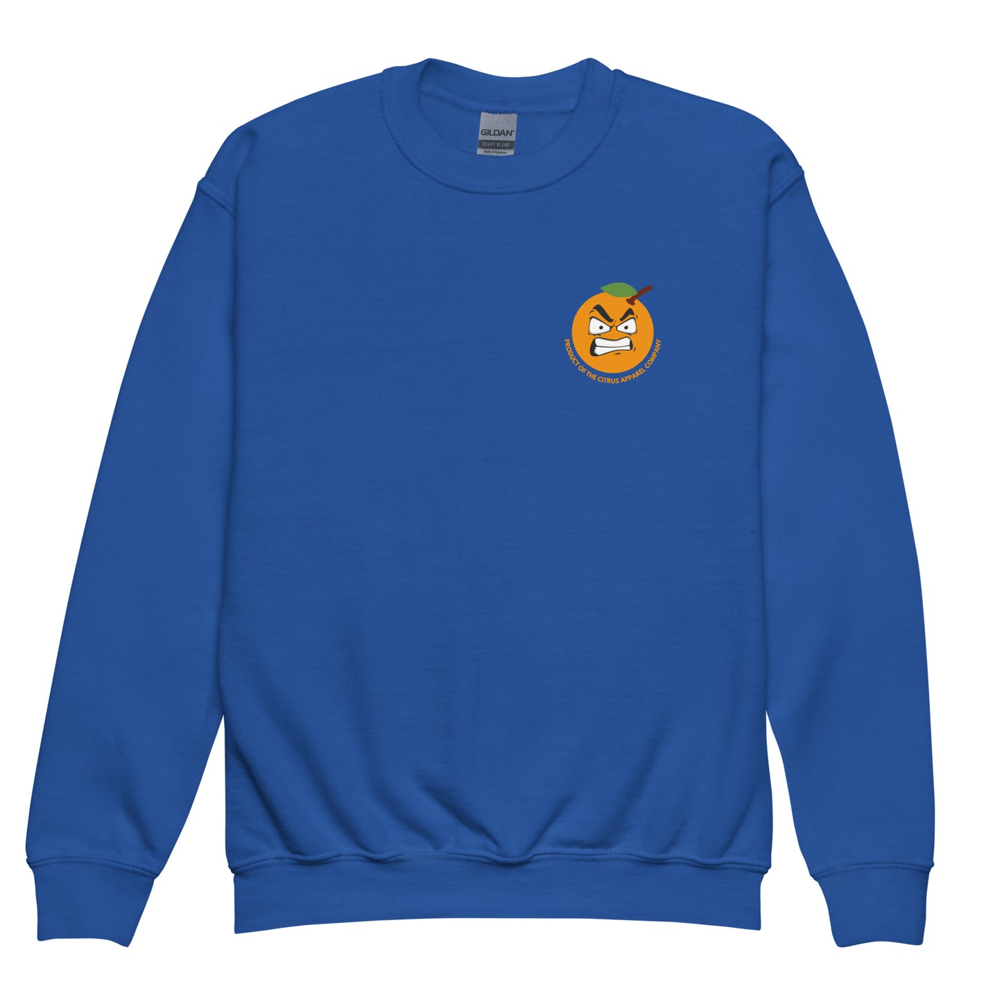 "Stop The Cap" Blue Crewneck