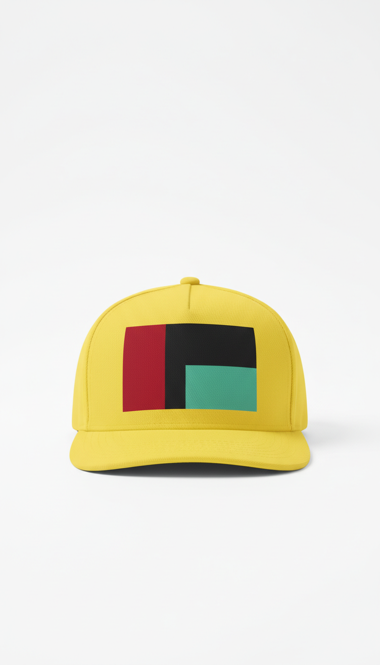 Flash Yellow Graphic Logo Snapback Hat