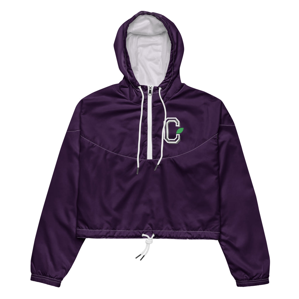 Cropped Grape Women's Windbreaker