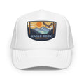 Embroidered Trucker Hat White Eagle Rock Res