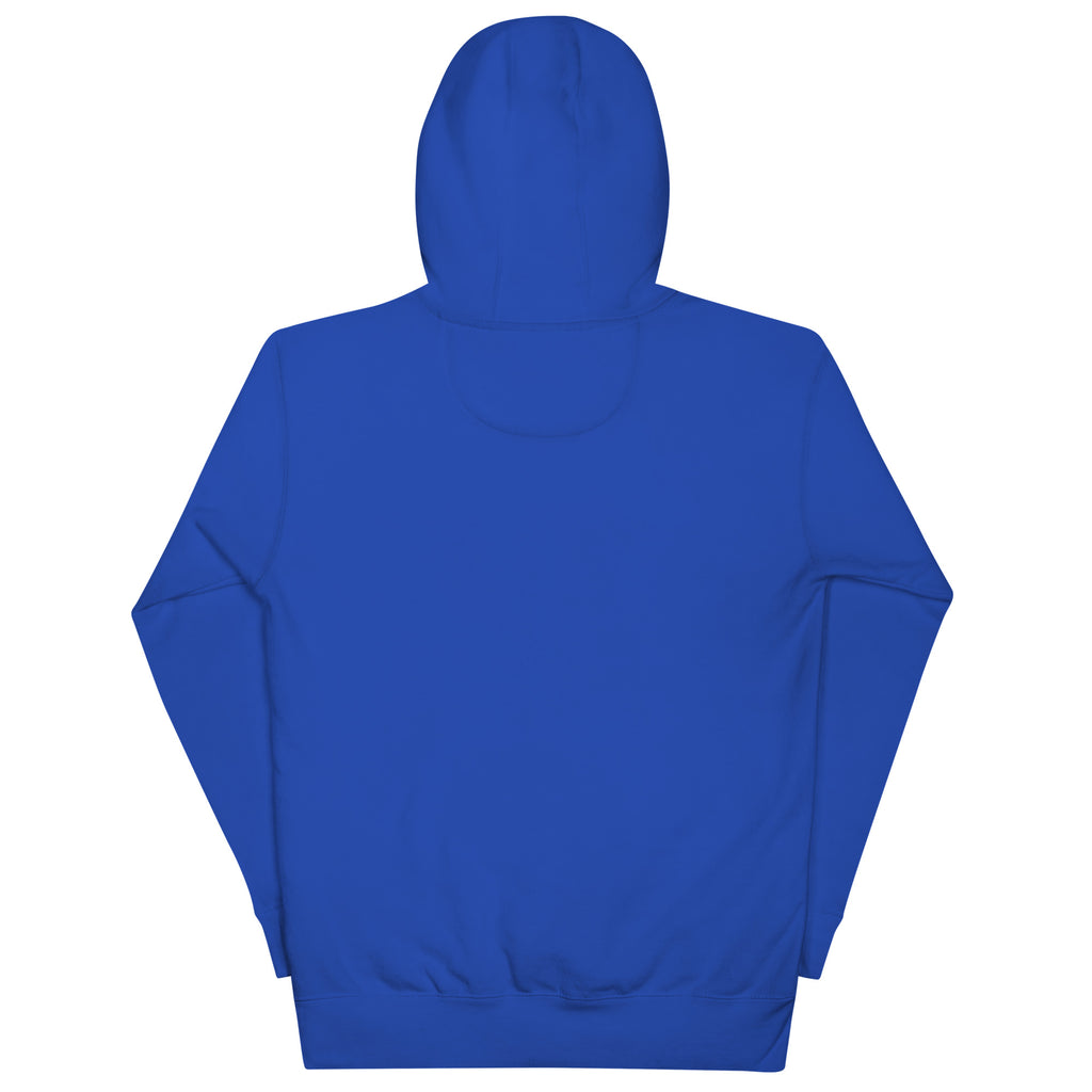 Embroidered WO 1863 Blue Hoodie