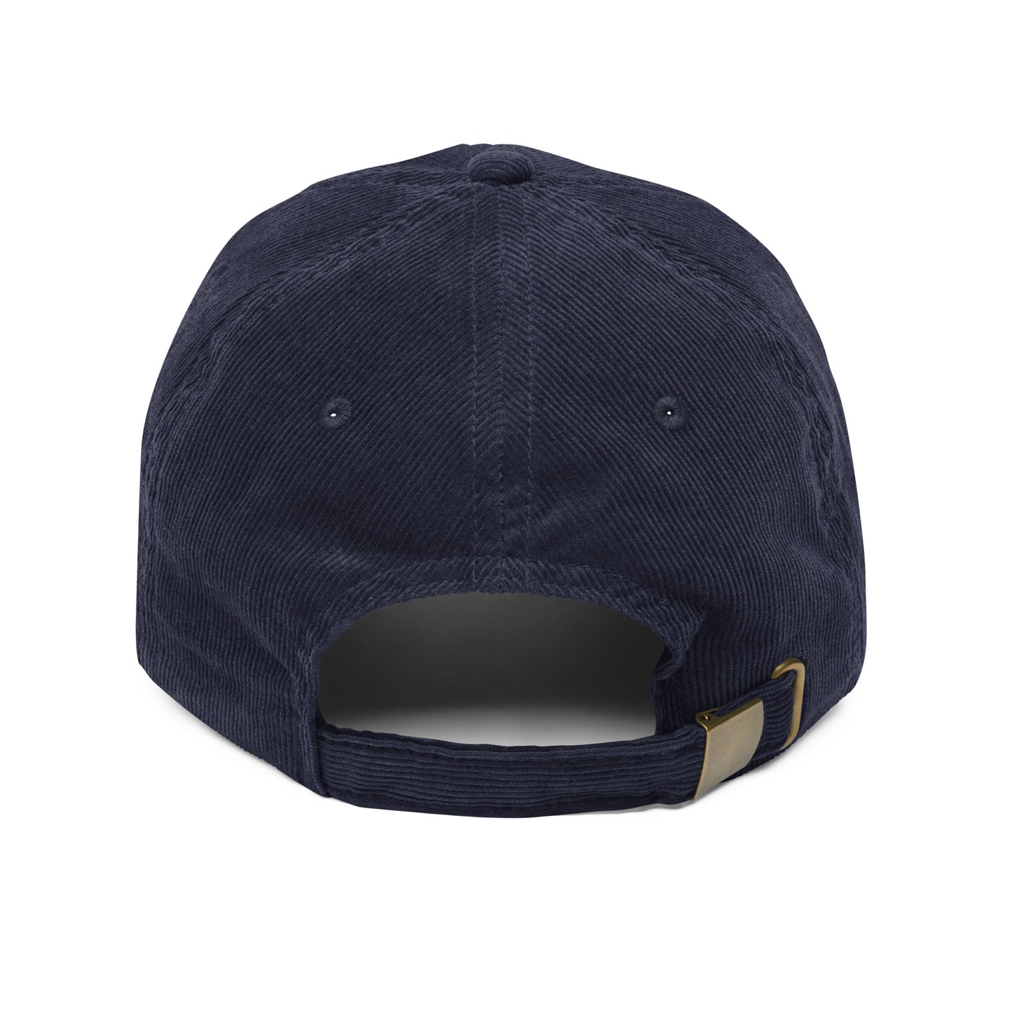 Corduroy Citrus Navy Emblem Hat