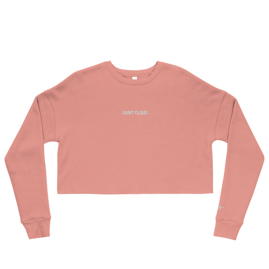 St. Cloud Citrus Mauve Women's Crop Sweatshirt