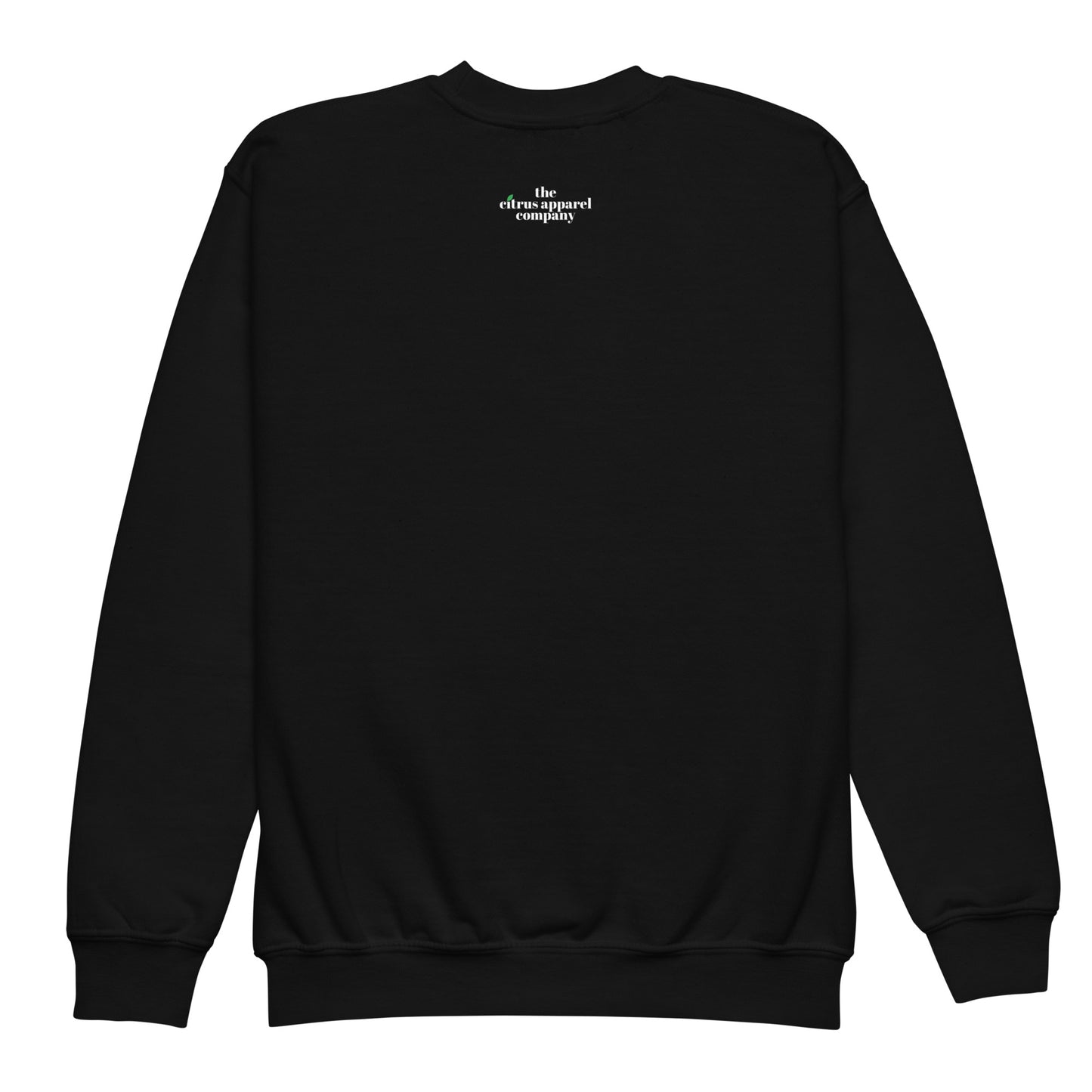 WO Youth Crewneck Black Sweatshirt