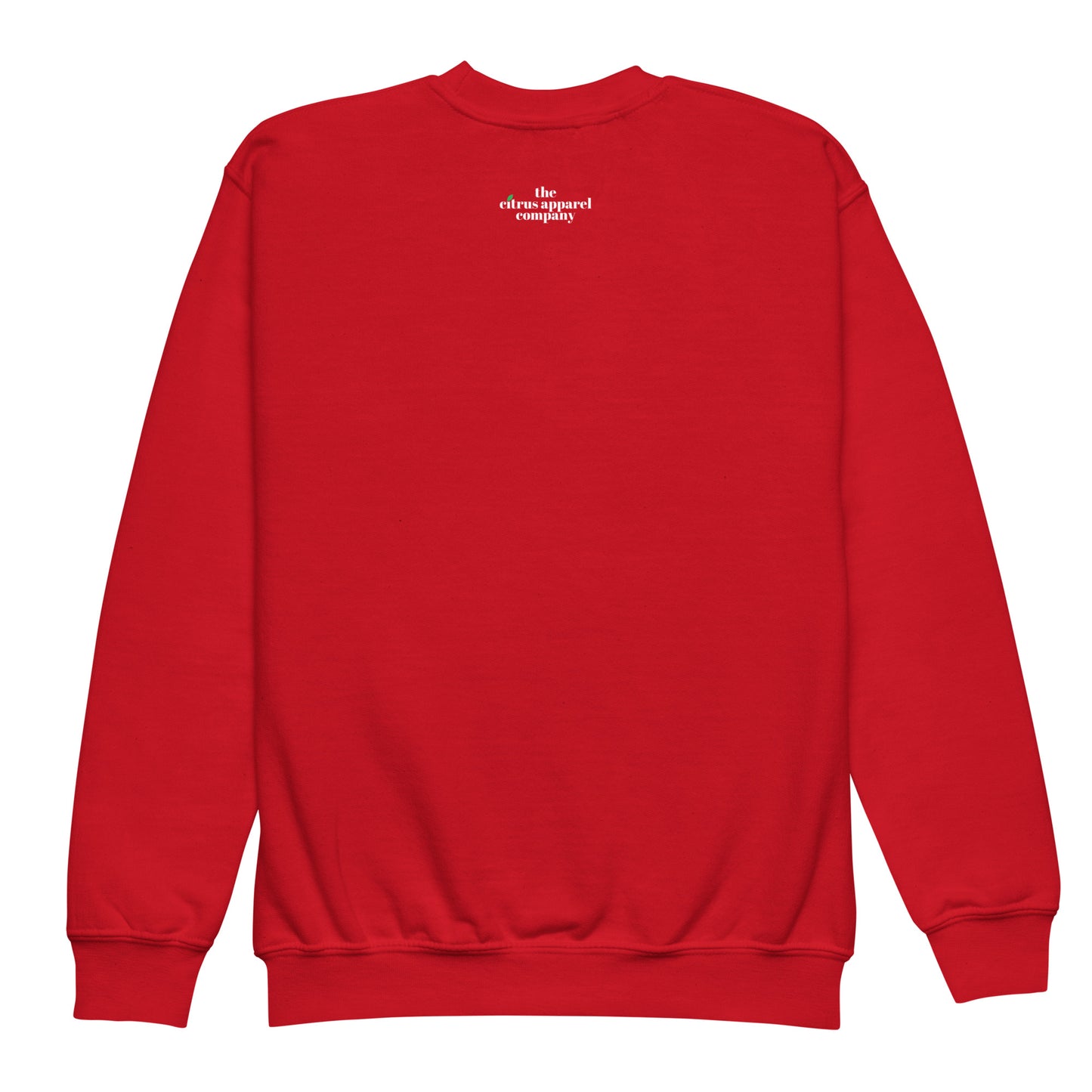 WO Youth Crewneck Red Sweatshirt